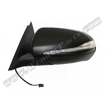 Komple Ayna W205 Sol Elekt Isıtmalı Katlamalı Siyah