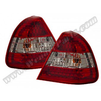 Komple Stop W202 Set; Kristal Ledli Beyaz Sinyal 1993-00