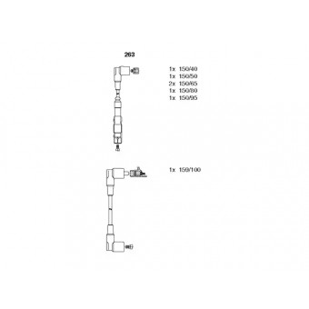 Buji Kablosu M103 [W124 W126] Set