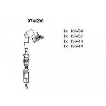 Buji Kablosu M43 (Set) [E46] 316/318i