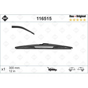 Silecek F20 X5:F15 Arka 30cm