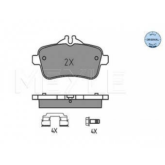 Fren Balatası W166 X166 Arka -4-Matic-