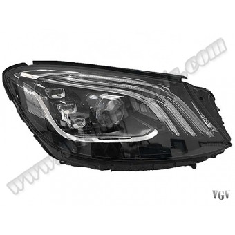 Komple Far W222 Sağ [DONUSUM: 2017-20] Dinamik LED Modullü 2013-16