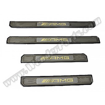 Marşpiye Led Yazısı W204 Set Mavi Led