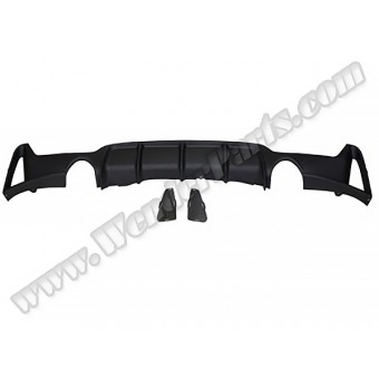 Tampon Difüzörü F32+LCI F36+LCI Arka; 0-0-Çıkış (Vakum) -///M-Performance-