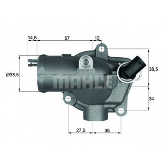 Termostat OM613 [W210 W220] 92C