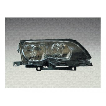 Komple Far E46 Sol; Siyah -Sedan- 2002-05