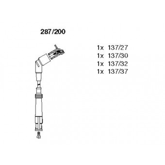 Buji Kablosu M43 (Set) [E36] 316i