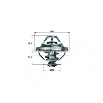 Termostat M51 [E34 E36 E39 E39] 80C