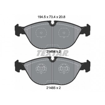 Fren Balatası E38 - W210 W211 W220 Ön 750i/740d E280>430/S430>500 4-Matic/AMG