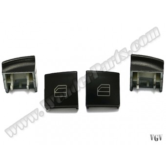 Cam Düğme Kapağı W204 W212 C207 X204 Set:2ad Ön Sol