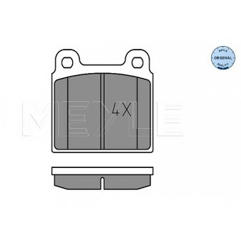 Fren Balatası W115 Ön