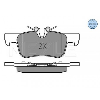 Fren Balatası F45 X1:F48 X2:F39 Mini-F54/F60 Arka