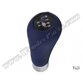 Vites Topuzu -BMW- -5 İleri- Man.Şanz; Lacivert Suni Deri -///M-Sport-