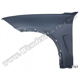 Çamurluk X5:F15 Ön Sol; Plastik 2014-18