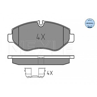 Fren Balatası Spr906/907 Vito639/447 Ön
