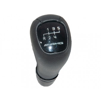 Vites Topuzu W202 W203 W210 -5 İleri- Man.Şanz; Siyah Suni Deri -AMG-