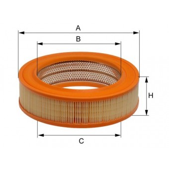 Hava Filtresi OM615>617 [W123]
