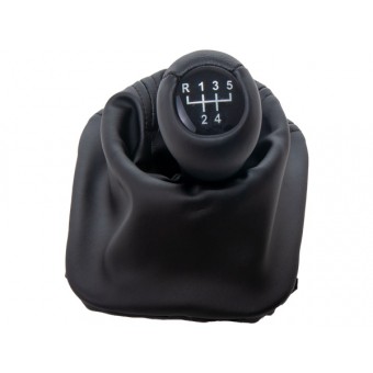 Topuzlu Vites Körüğü E30 -5 İleri- Man.Şanz; Siyah Suni Deri 1983-91