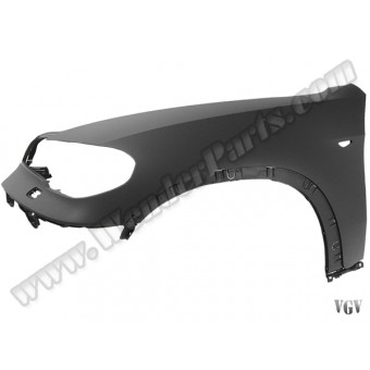 Çamurluk X5:E70-LCI Ön Sol; Delikli F.Yık-lı Plastik 2009-13