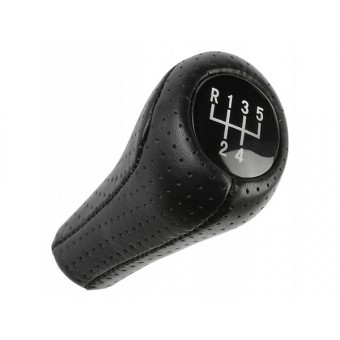 Vites Topuzu -BMW- -5 İleri- Man.Şanz; Siyah Noktalı Suni Deri