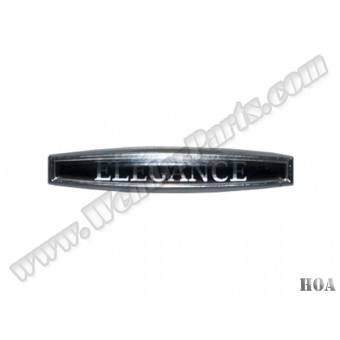 Çamurluk Yazısı -ELEGANCE- Siyah [W204 W169]