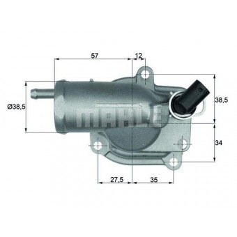 Termostat OM611 [W210] 87C