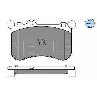 Fren Balatası W212 W221 Ön E500; S500